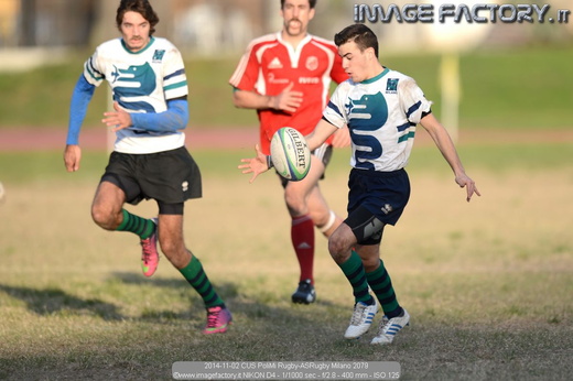 2014-11-02 CUS PoliMi Rugby-ASRugby Milano 2079